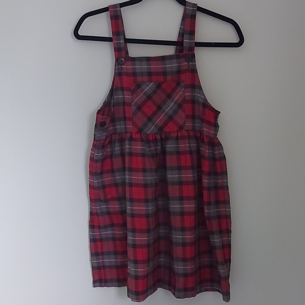 VINTAGE plaid dress